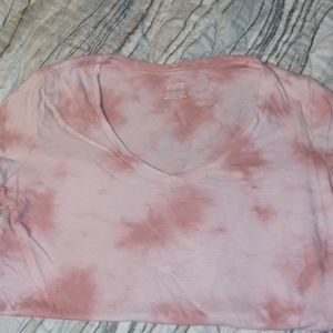 🌕PINK brand tye-dye Tshirt